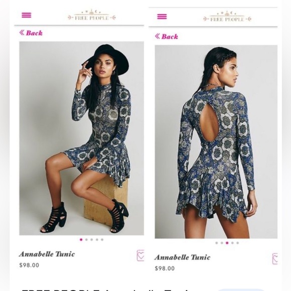 Free People Dresses & Skirts - FREE PEOPLE Annabelle tunic M
